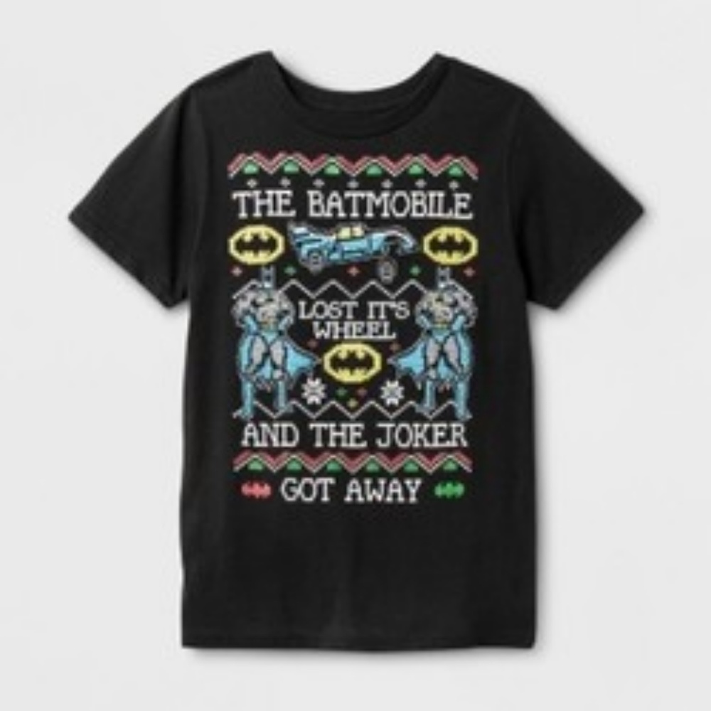 New Boy's Batman t - Shirt